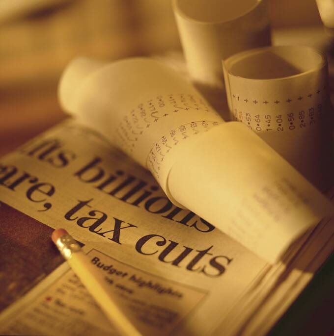 Tax Article in Newspaper